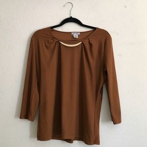 Suede Top